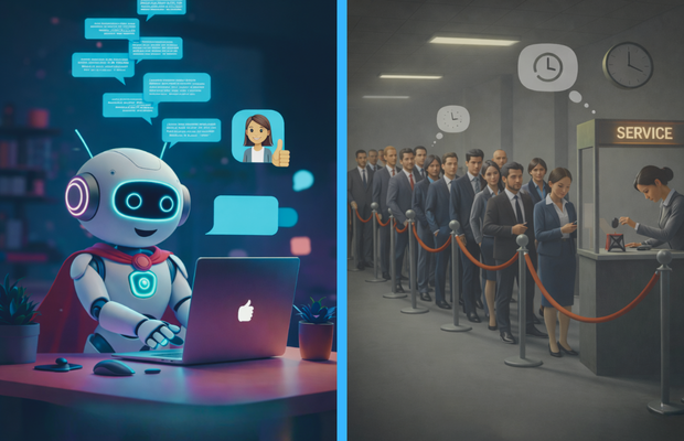 Instant Responses vs. Waiting in Line